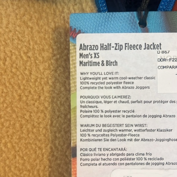 COTOPAXI abrazo 1/2 zip fleece jacket size XS - Picture 5 of 7